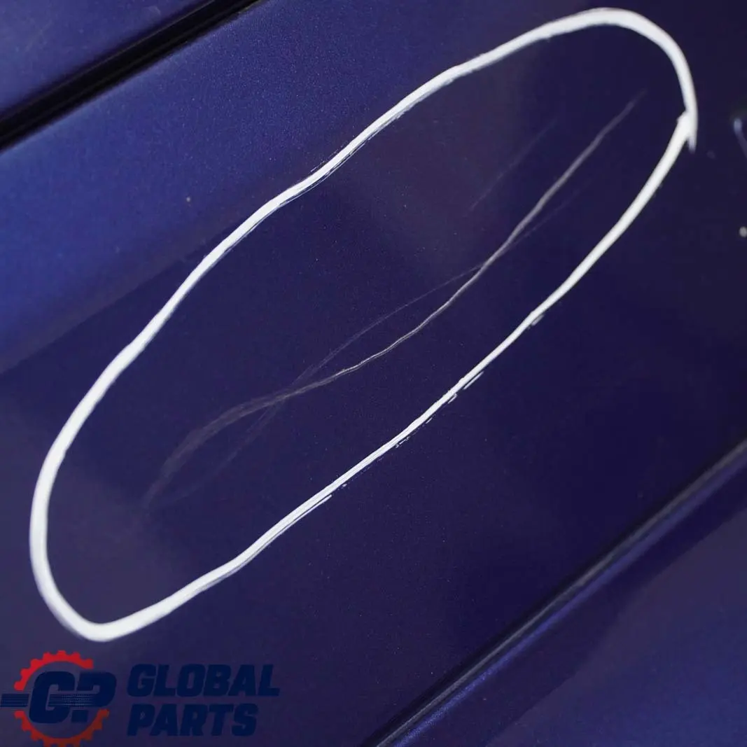 Mercedes-Benz C W203 Rear Bumper Trim Panel Jaspisblau Blue Metallic - 345 to with Part number A2038851625 Mercedes-Benz C W203 Rear Bumper Trim Panel Jaspisblau Blue Metallic - 345 - SKU A2038850825-JAS - Part number A2038851625