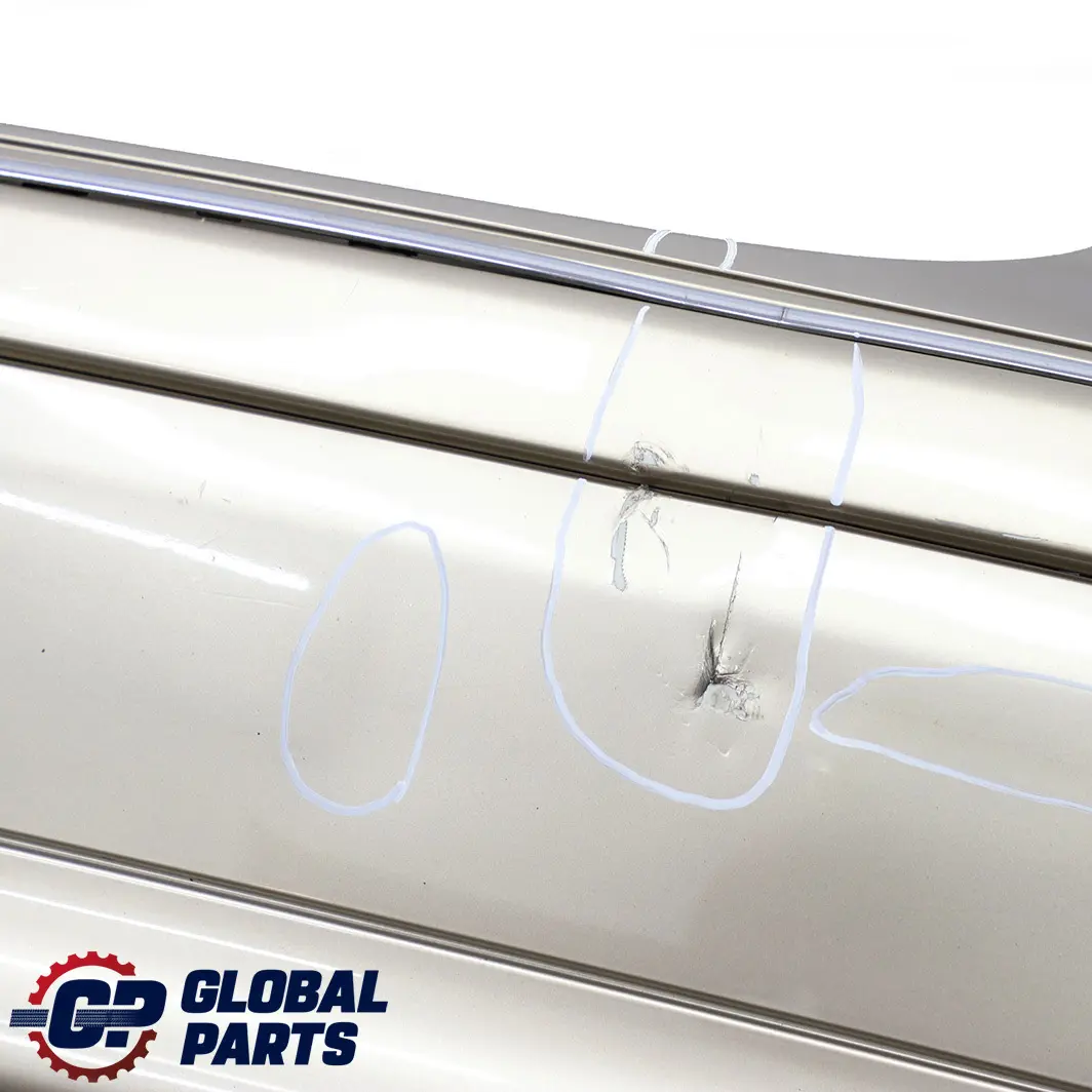 Mercedes-Benz C-Class W203 Rear Bumper Trim Panel Travertine Beige - 693 to with Part number A2038851625 Mercedes-Benz C-Class W203 Rear Bumper Trim Panel Travertine Beige - 693 - SKU A2038850825-TRB - Part number A2038851625