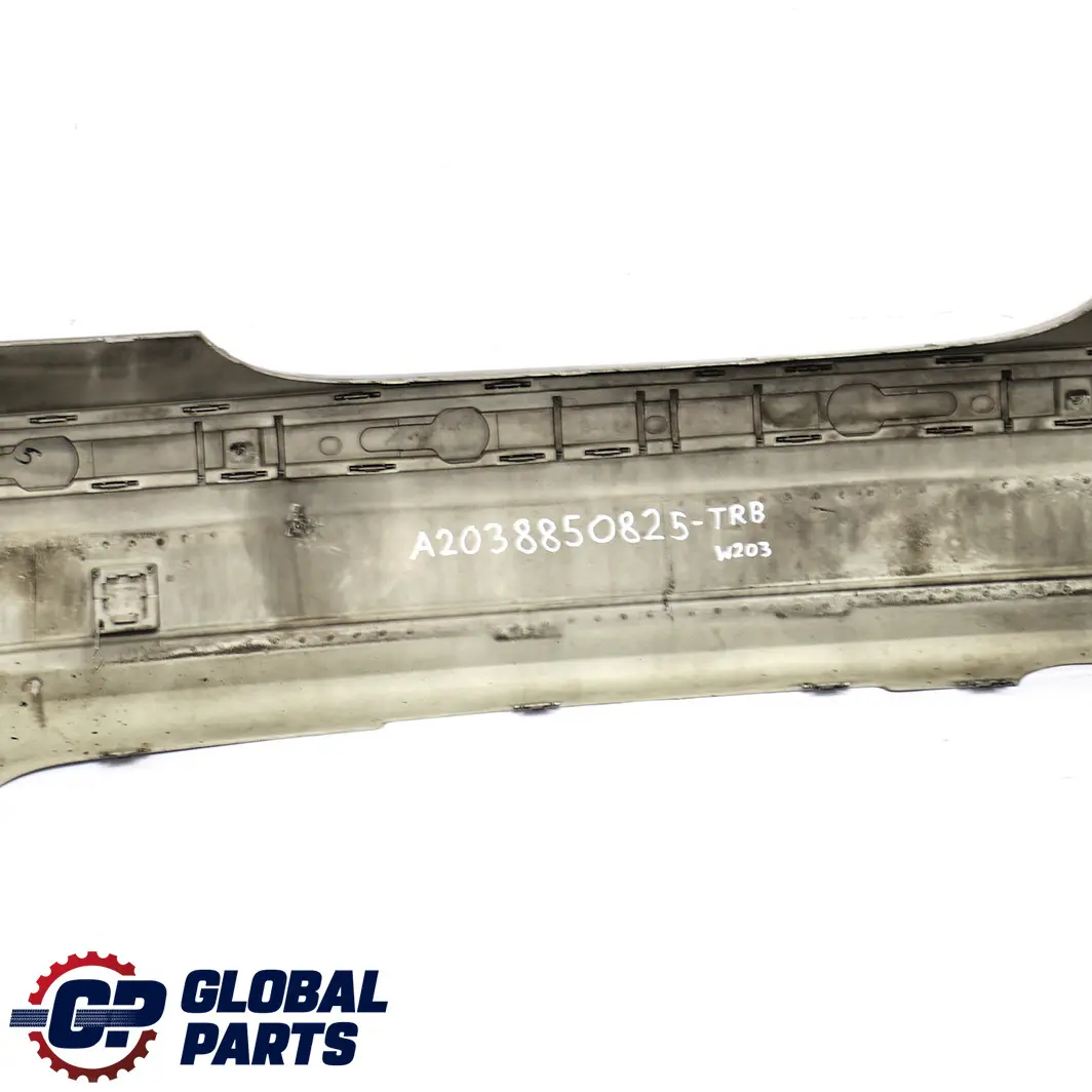 Mercedes-Benz C-Class W203 Rear Bumper Trim Panel Travertine Beige - 693 to with Part number A2038851625 Mercedes-Benz C-Class W203 Rear Bumper Trim Panel Travertine Beige - 693 - SKU A2038850825-TRB - Part number A2038851625