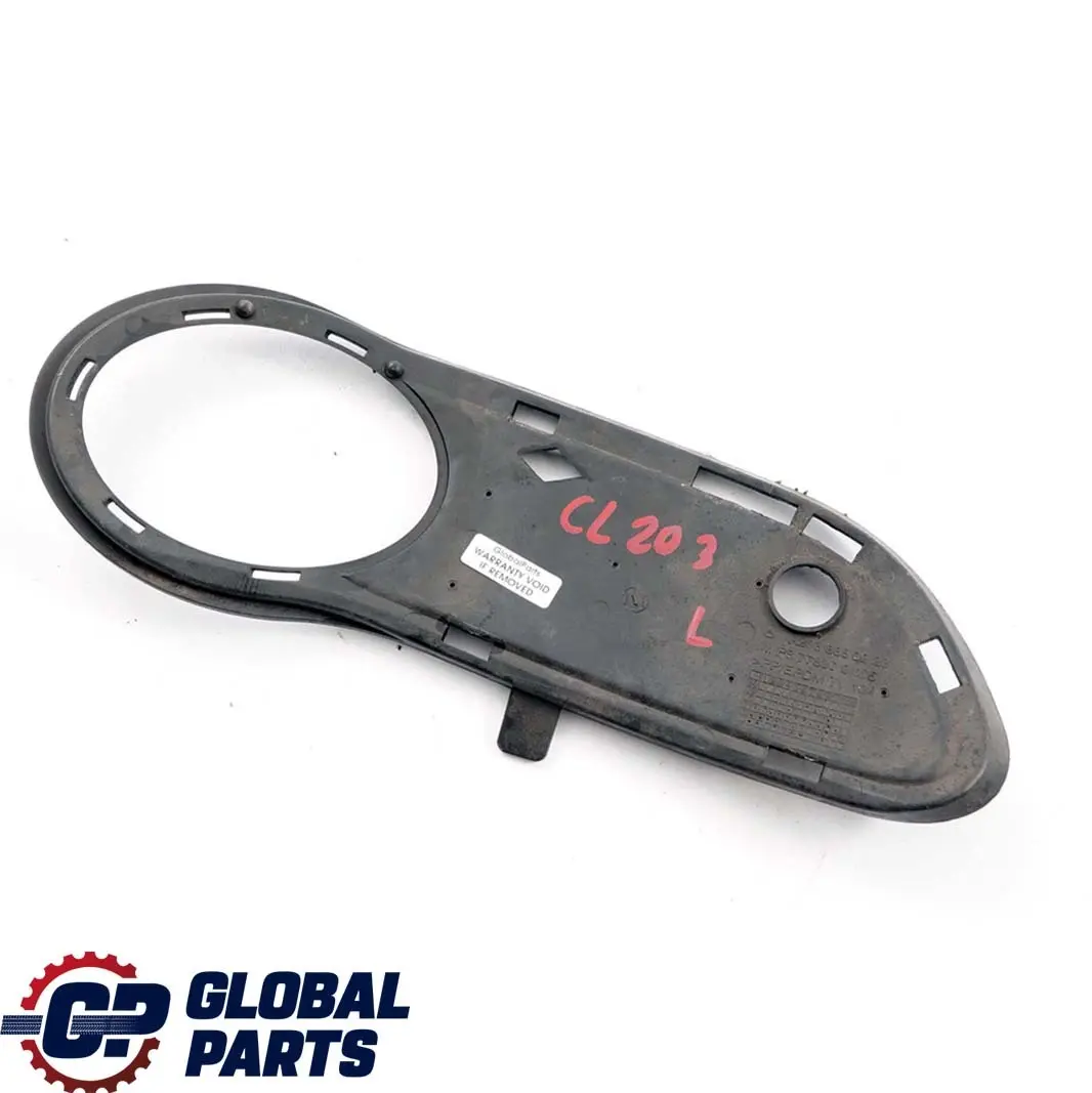 SportCoupe Paraurti anteriore sinistro N/S Griglia inferiore per Mercedes CL203 W203 con numero di parte A2038850923 Mercedes CL203 W203 SportCoupe Paraurti anteriore sinistro N/S Griglia inferiore - SKU A2038850923 - Numero di parte A2038850923