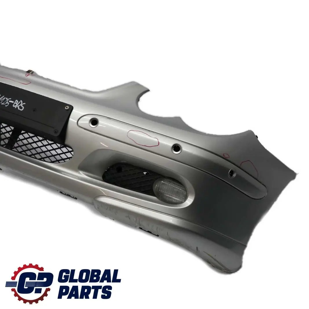  Mercedes-Benz C-Class W203 CL203 Front Bumper Trim Panel Brilliant Silver - 744 - SKU A2038851125-BRS - Part number A2038851125