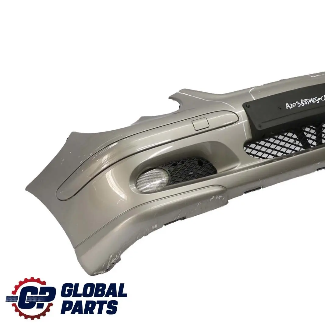  Mercedes-Benz C W203 SportCoupe Front Bumper Trim Panel Cubanite Silver - 723 - SKU A2038851125-CS - Part number A2038851125