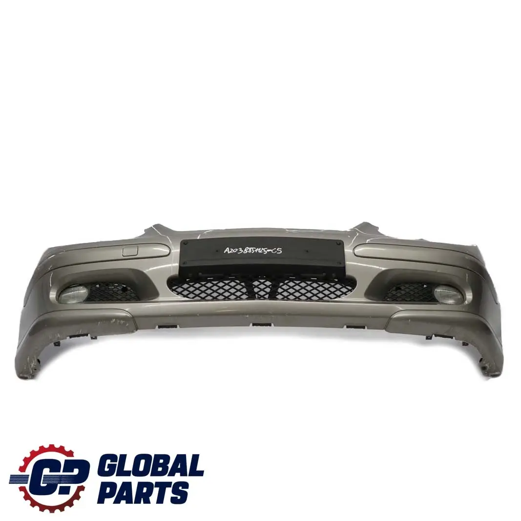 Mercedes-Benz C W203 SportCoupe Front Bumper Trim Panel Cubanite Silver - 723