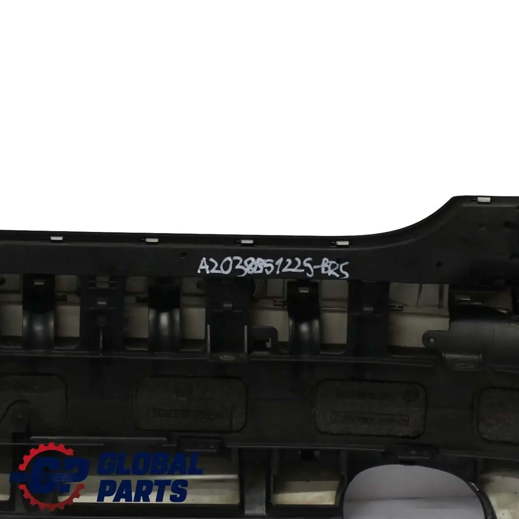 Mercedes-Benz C-Class W203 CL203 Rear Bumper Trim Panel Brilliant Silver - 744 to with Part number A2038851225 Mercedes-Benz C-Class W203 CL203 Rear Bumper Trim Panel Brilliant Silver - 744 - SKU A2038851225-BRS - Part number A2038851225