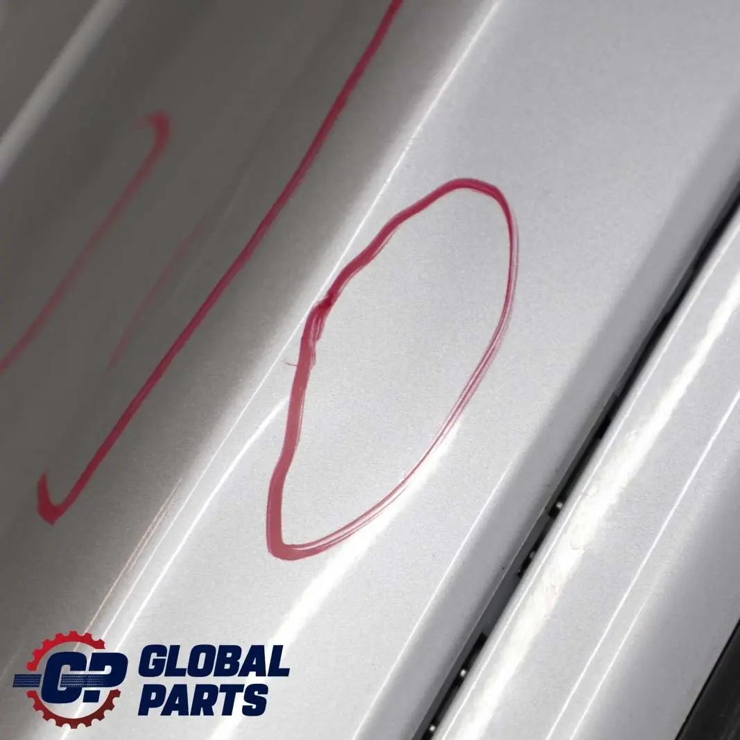 Mercedes-Benz C-Class W203 CL203 Rear Bumper Trim Panel Brilliant Silver - 744 to with Part number A2038851225 Mercedes-Benz C-Class W203 CL203 Rear Bumper Trim Panel Brilliant Silver - 744 - SKU A2038851225-BRS - Part number A2038851225