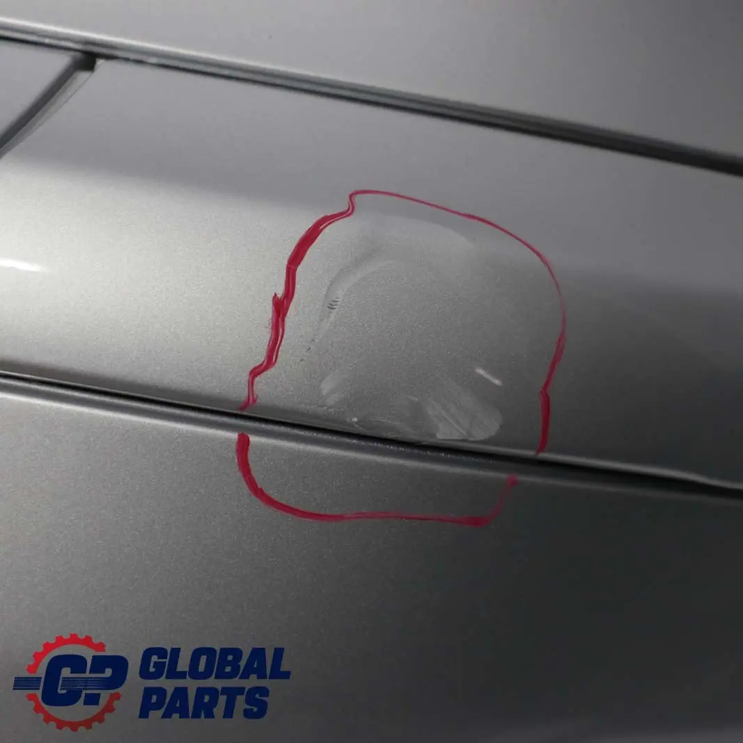  Mercedes-Benz C-Class W203 CL203 Rear Bumper Trim Panel Brilliant Silver - 744 - SKU A2038851225-BRS - Part number A2038851225