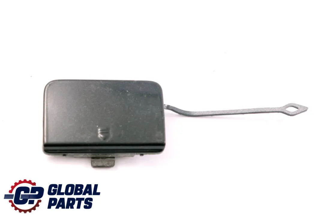 Front Bumper Towing Eye Flap Trim Cover Obsidian Black to Mercedes CLC-Class CL203 with Part number A2038851226 Mercedes CLC-Class CL203 Front Bumper Towing Eye Flap Trim Cover Obsidian Black - SKU A2038851226-OB - Part number A2038851226