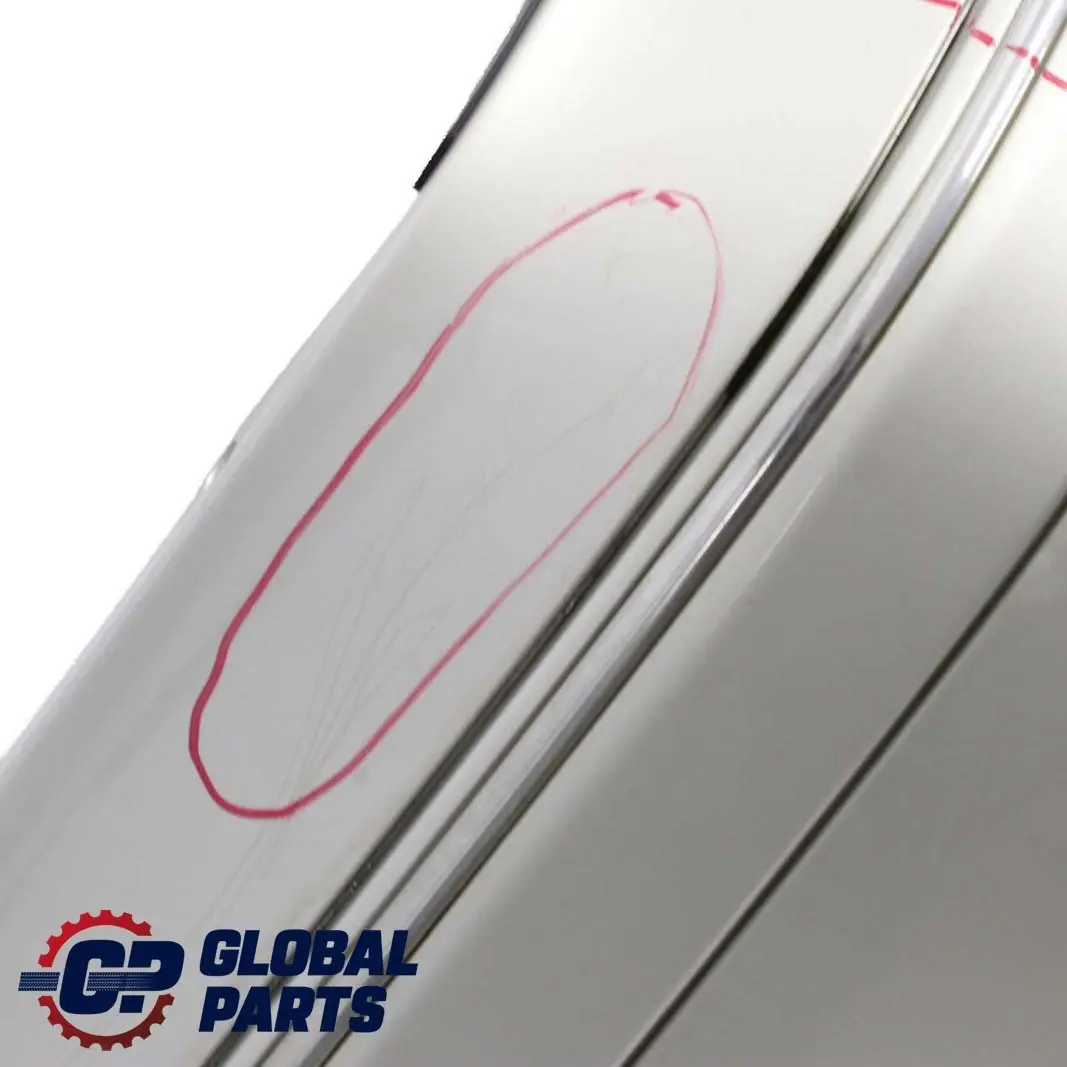 Mercedes-Benz C W203 Rear Bumper Trim Panel Brilliant Silver Metallic - 744 to with Part number A2038851625 Mercedes-Benz C W203 Rear Bumper Trim Panel Brilliant Silver Metallic - 744 - SKU A2038851625-BS1 - Part number A2038851625