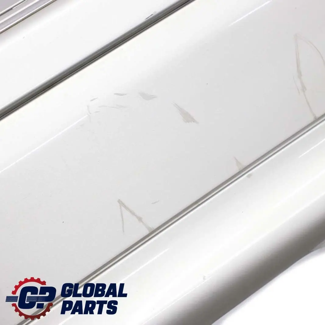 Mercedes-Benz C W203 Rear Bumper Trim Panel Brilliant Silver Metallic - 744 to with Part number A2038851625 Mercedes-Benz C W203 Rear Bumper Trim Panel Brilliant Silver Metallic - 744 - SKU A2038851625-BS1 - Part number A2038851625