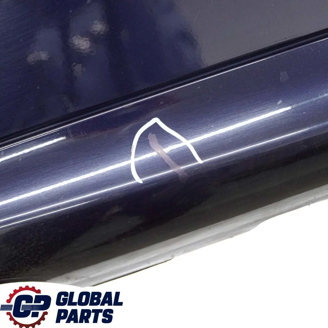 Mercedes-Benz C W203 Rear Bumper Trim Panel Tanzanitblau Tanzanite Blue - 359 to with Part number A2038851625 Mercedes-Benz C W203 Rear Bumper Trim Panel Tanzanitblau Tanzanite Blue - 359 - SKU A2038851625-TB - Part number A2038851625