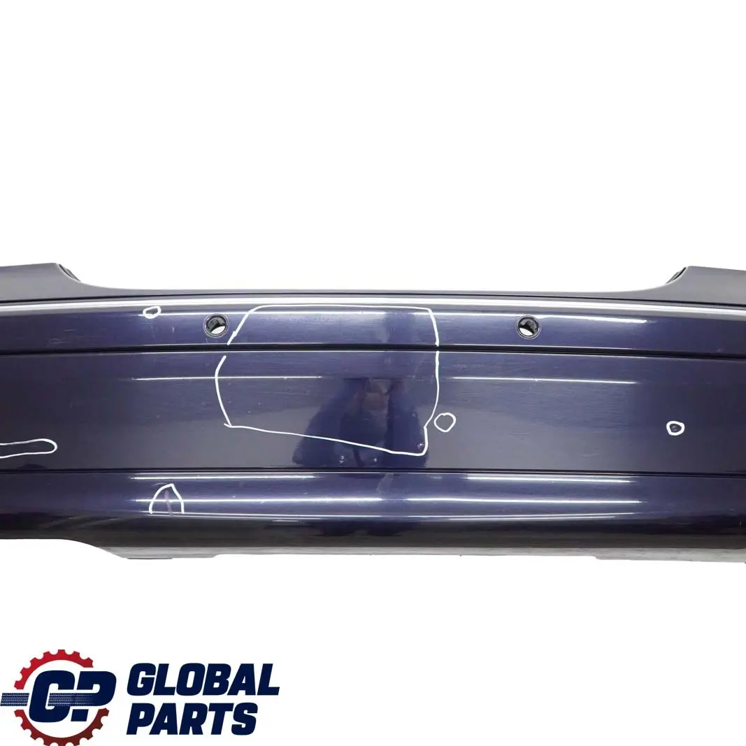 Mercedes-Benz C W203 Rear Bumper Trim Panel Tanzanitblau Tanzanite Blue - 359 to with Part number A2038851625 Mercedes-Benz C W203 Rear Bumper Trim Panel Tanzanitblau Tanzanite Blue - 359 - SKU A2038851625-TB - Part number A2038851625
