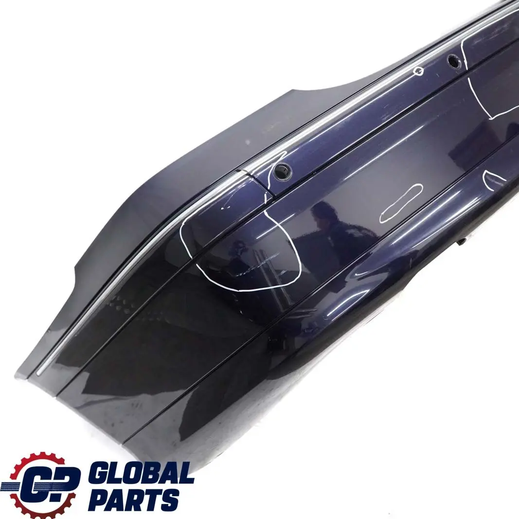  Mercedes-Benz C W203 Rear Bumper Trim Panel Tanzanitblau Tanzanite Blue - 359 - SKU A2038851625-TB - Part number A2038851625