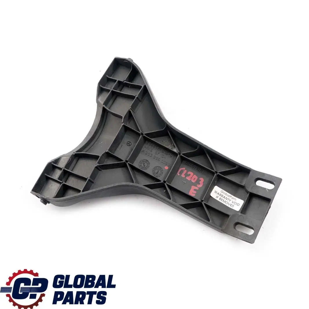 SportCoupe Radiador delantero Rejilla Espaciador Soporte para Mercedes CL203 W203 con número de pieza A2038890090 Mercedes CL203 W203 SportCoupe Radiador delantero Rejilla Espaciador Soporte - SKU A2038890090 - Número de pieza A2038890090