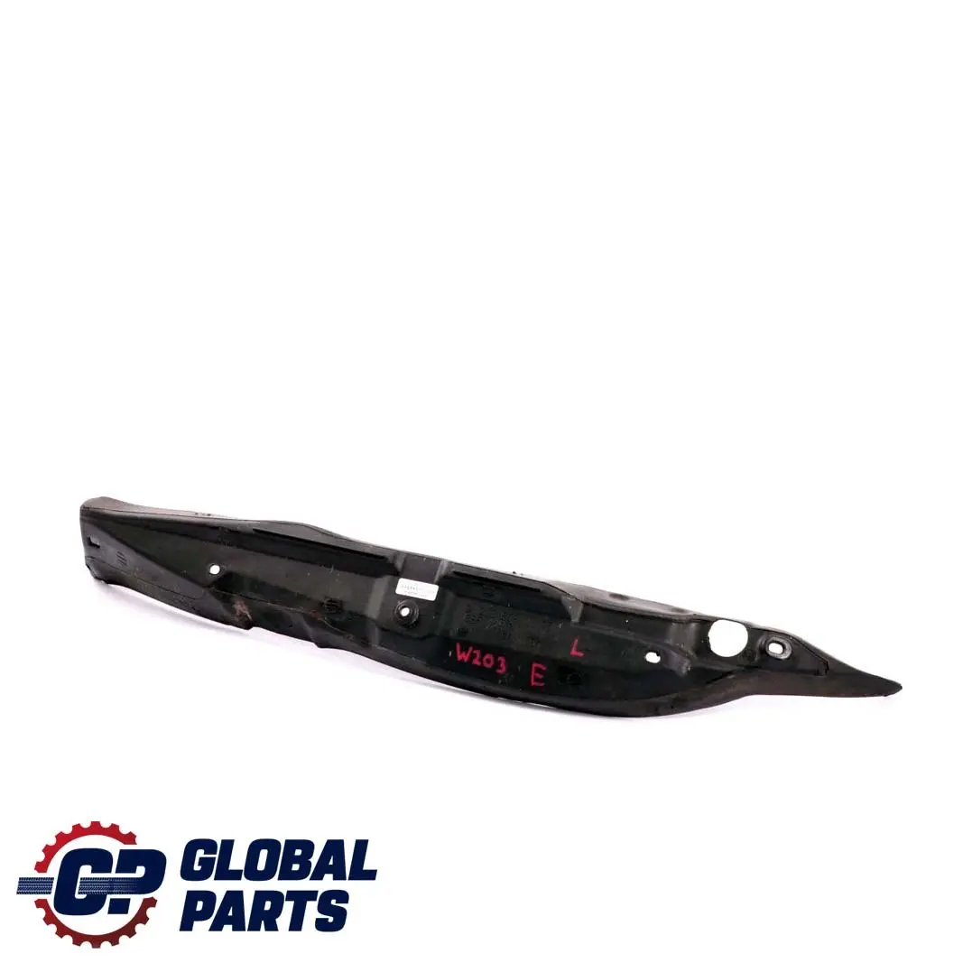 Tapa Guardabarros Plastico Proteccion Delantera Izquierda para Mercedes W203 con número de pieza A2038890125 Mercedes W203 Tapa Guardabarros Plastico Proteccion Delantera Izquierda - SKU A2038890125 - Número de pieza A2038890125