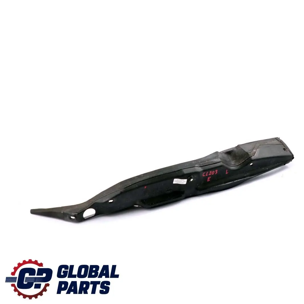 Mercedes-Benz CLC CL203 Dust Cover Trim Wing Fender Front Left N/S to with Part number A2038890325 Mercedes-Benz CLC CL203 Dust Cover Trim Wing Fender Front Left N/S - SKU A2038890325 - Part number A2038890325