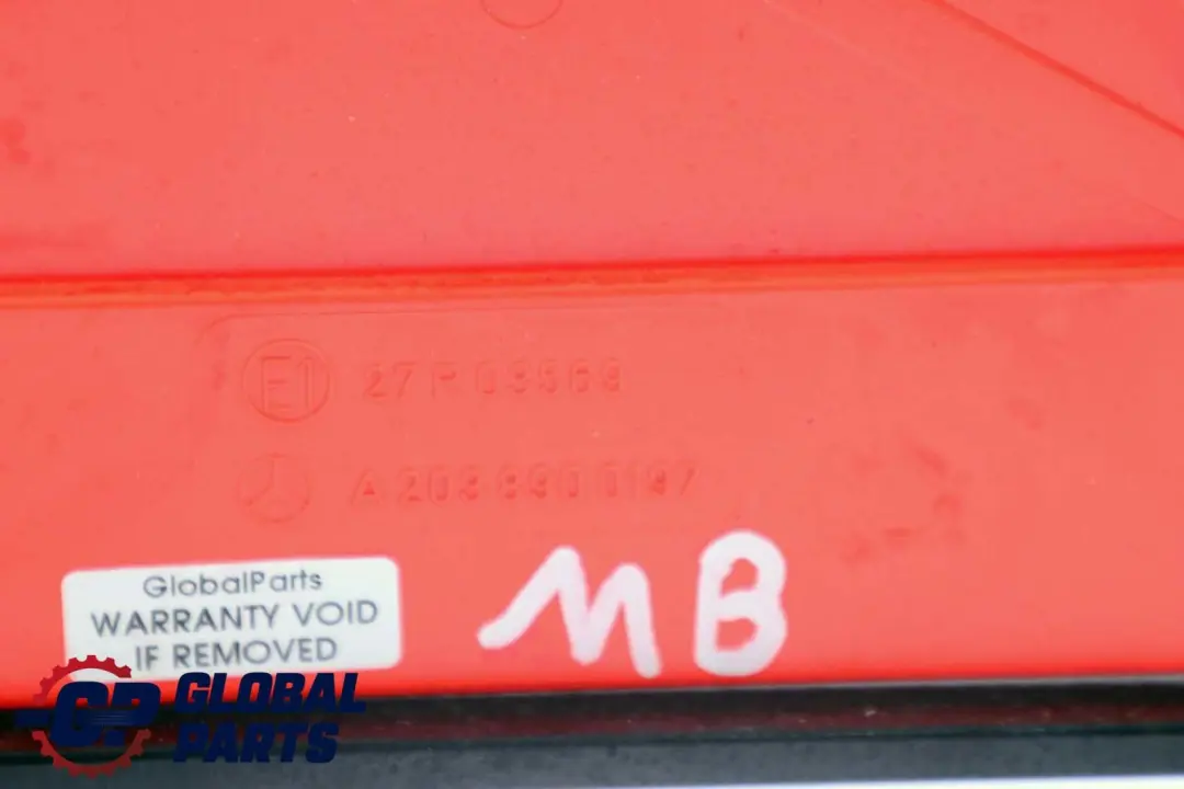  Warndreieck Mercedes W203 W210 W220 Sicherheitsrisiko - SKU A2038900197 - Teilenummer A2038900197