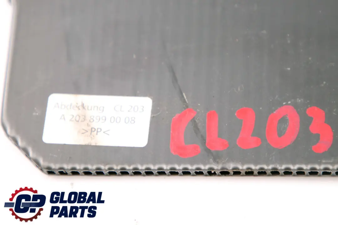  Mercedes-Benz CLC-Klasse CL203 Ersatzrad Bordwerkzeug Abdeckplatte - SKU A2038990008 - Teilenummer A2038990008