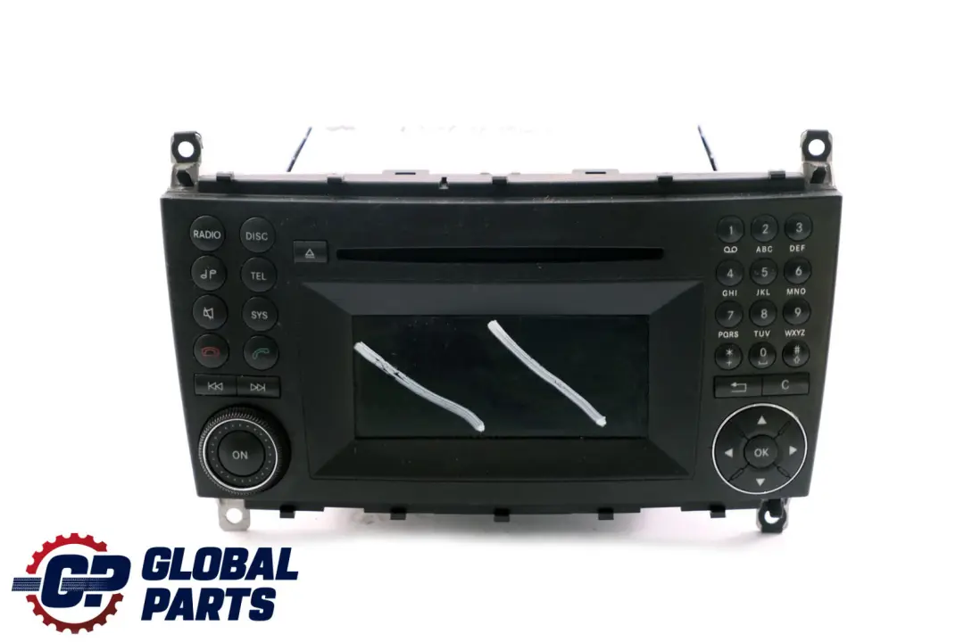 Benz CLC Class CL203 CD Player Radio Audio Head Unit to Mercedes with Part number A2039000000 Mercedes Benz CLC Class CL203 CD Player Radio Audio Head Unit - SKU A2039000000 - Part number A2039000000