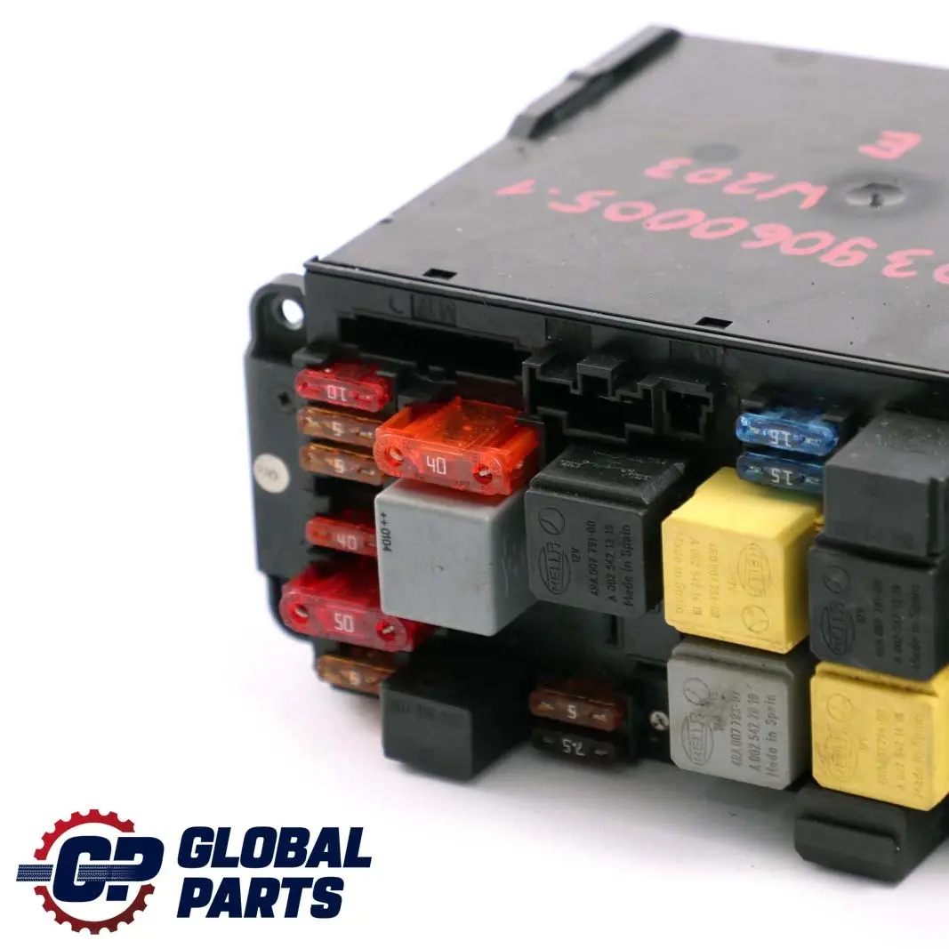 Mercedes-Benz C CLK W203 C209 1 Sam Control Module Fuse Box Front to with Part number A0025459301 Mercedes-Benz C CLK W203 C209 1 Sam Control Module Fuse Box Front - SKU A2039060005-1 - Part number A0025459301