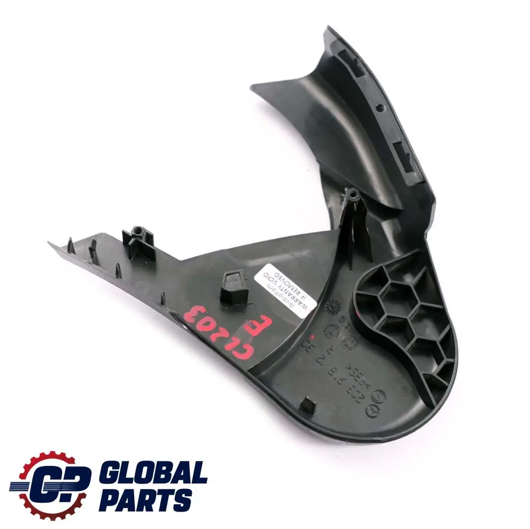 Mercedes-Benz CL203 Driver's Seat Right O/S Upper Trim Panel Cover to with Part number A2039181230 Mercedes-Benz CL203 Driver's Seat Right O/S Upper Trim Panel Cover - SKU A2039181230 - Part number A2039181230