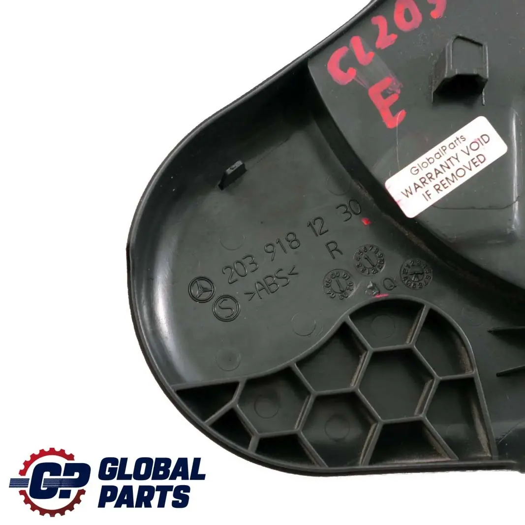  Mercedes-Benz CL203 Driver's Seat Right O/S Upper Trim Panel Cover - SKU A2039181230 - Part number A2039181230
