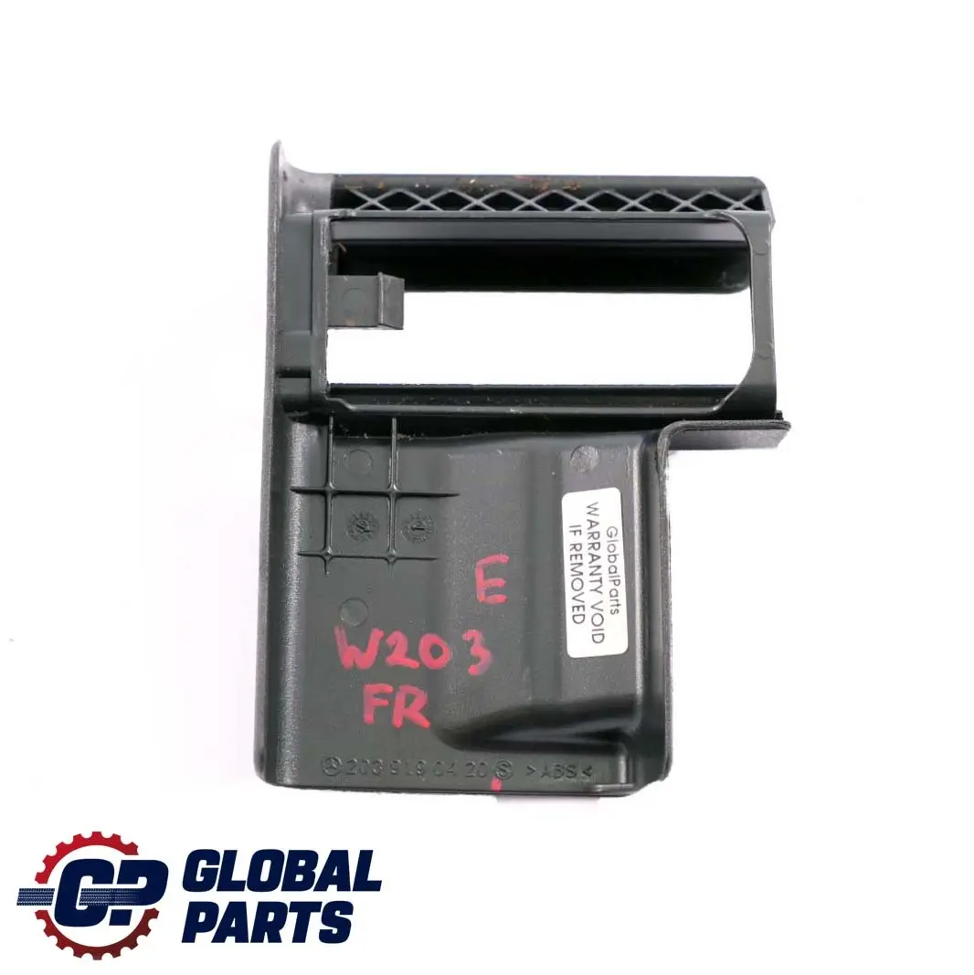 Mercedes W203 Siège Conducteur Droite Rail Cover Trim - SKU A2039190420 - Numéro de pièce A2039190420