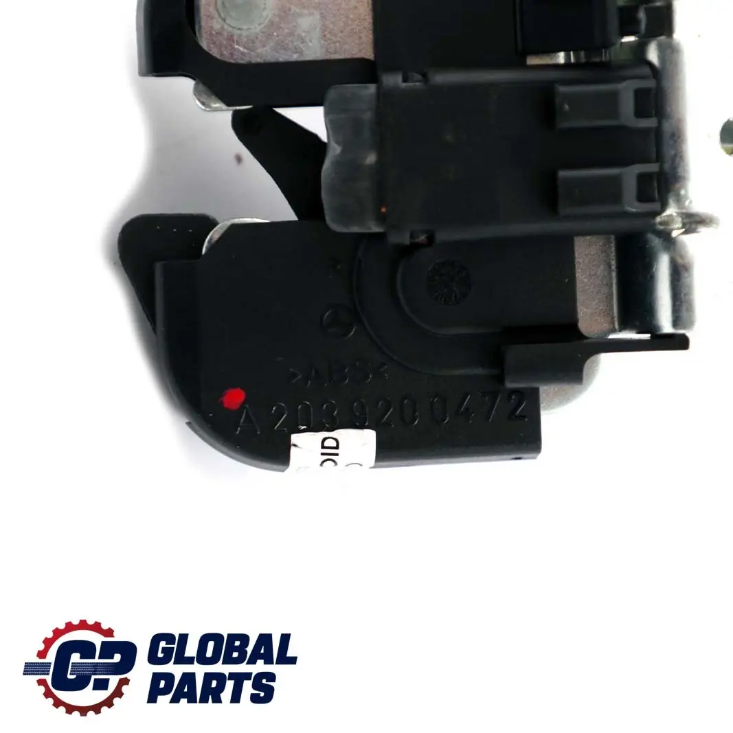 Mercedes Clase W203 W209 Asiento Trasero Derecho Abatible Bloqueo - SKU A2039200472 - Número de pieza A2039200472