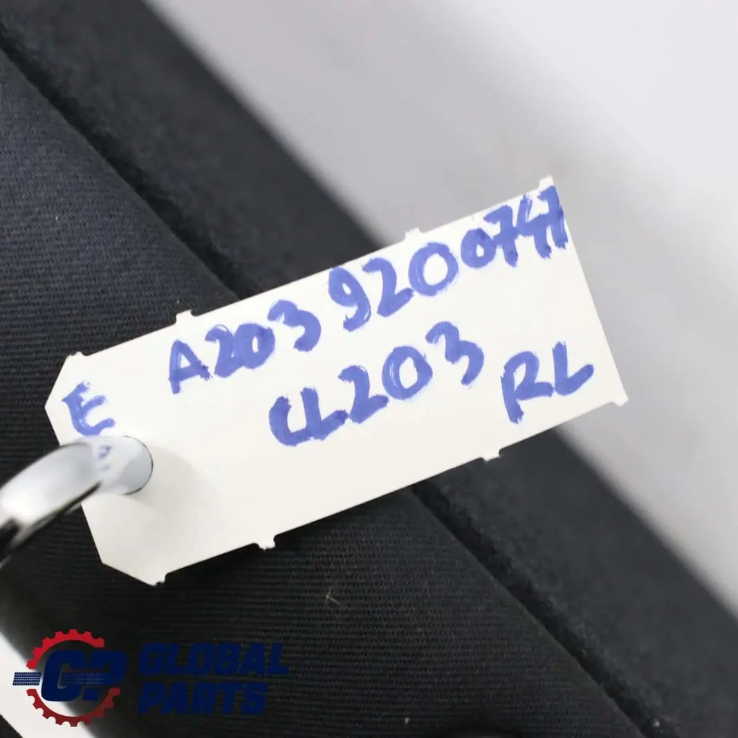 Mercedes Benz Classe C CL203 Sedile Posteriore Resto Riferimento SX Tessuto - SKU A2039200747 - Numero di parte A2039200747