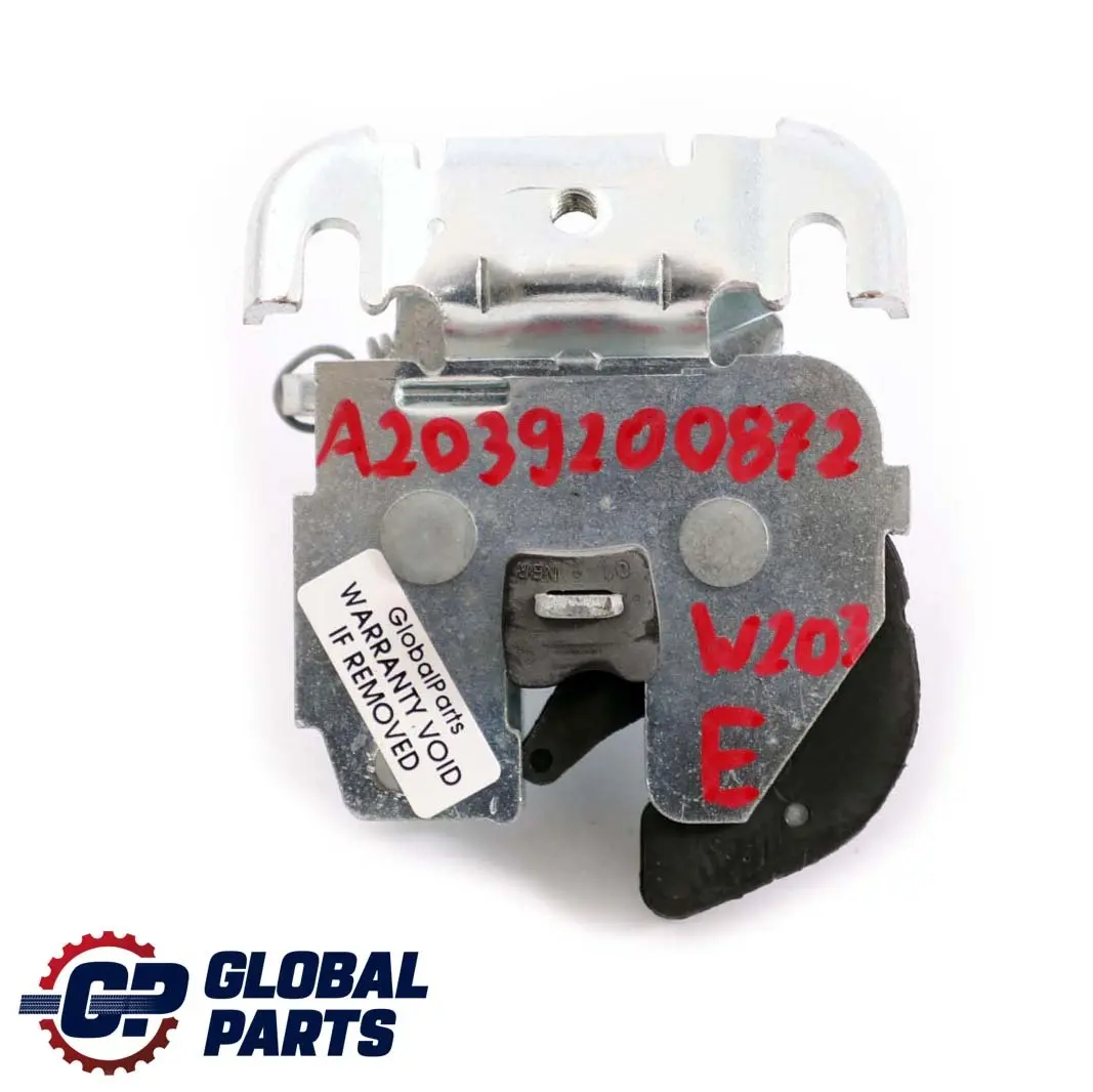  Mercedes-Benz C-Class W203 Rear Seat Headrest Catch Lock Mechanism - SKU A2039200872 - Part number A2039200872
