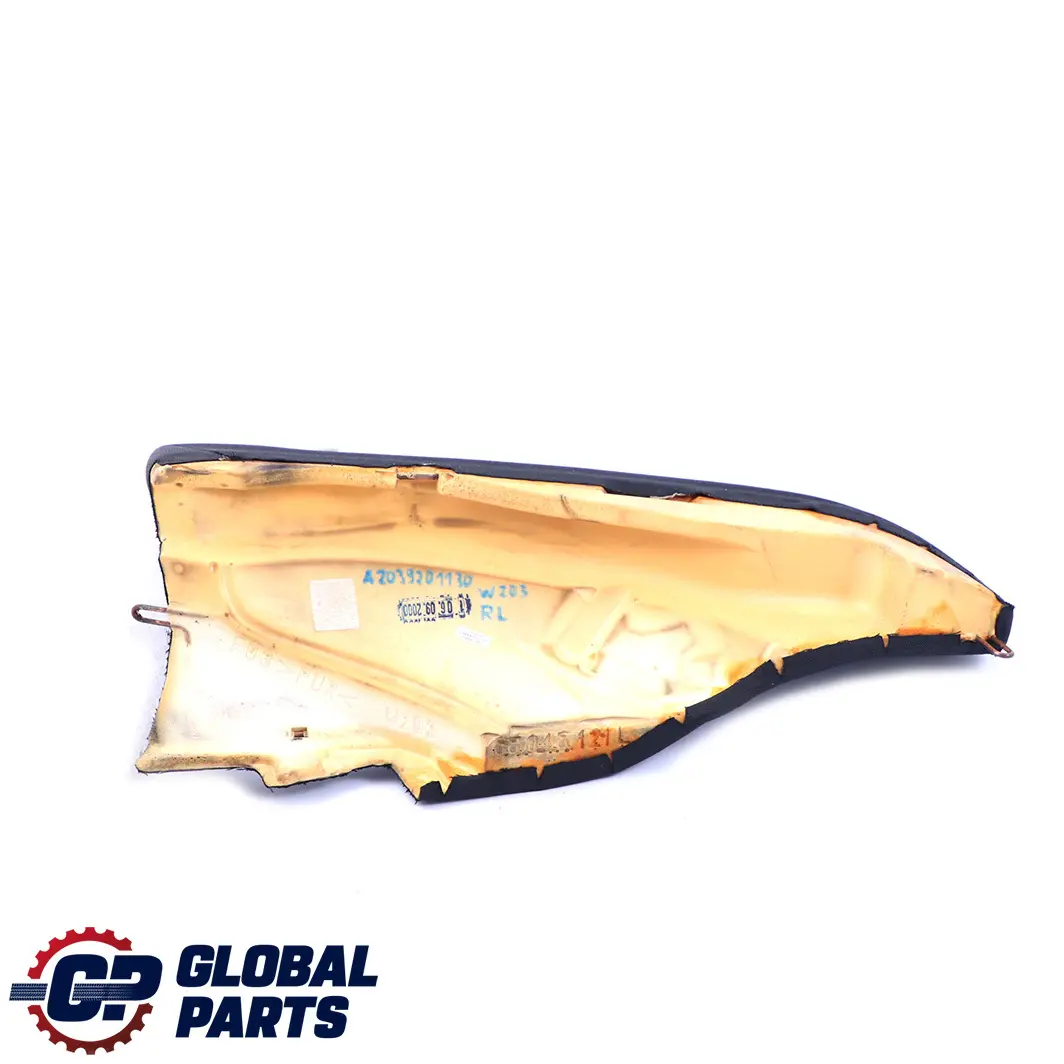  Mercedes-Benz W203 Siege Arriere Reste Housse Carenage Lateral a Gauche - SKU A2039201130 - Numéro de pièce A2039201130