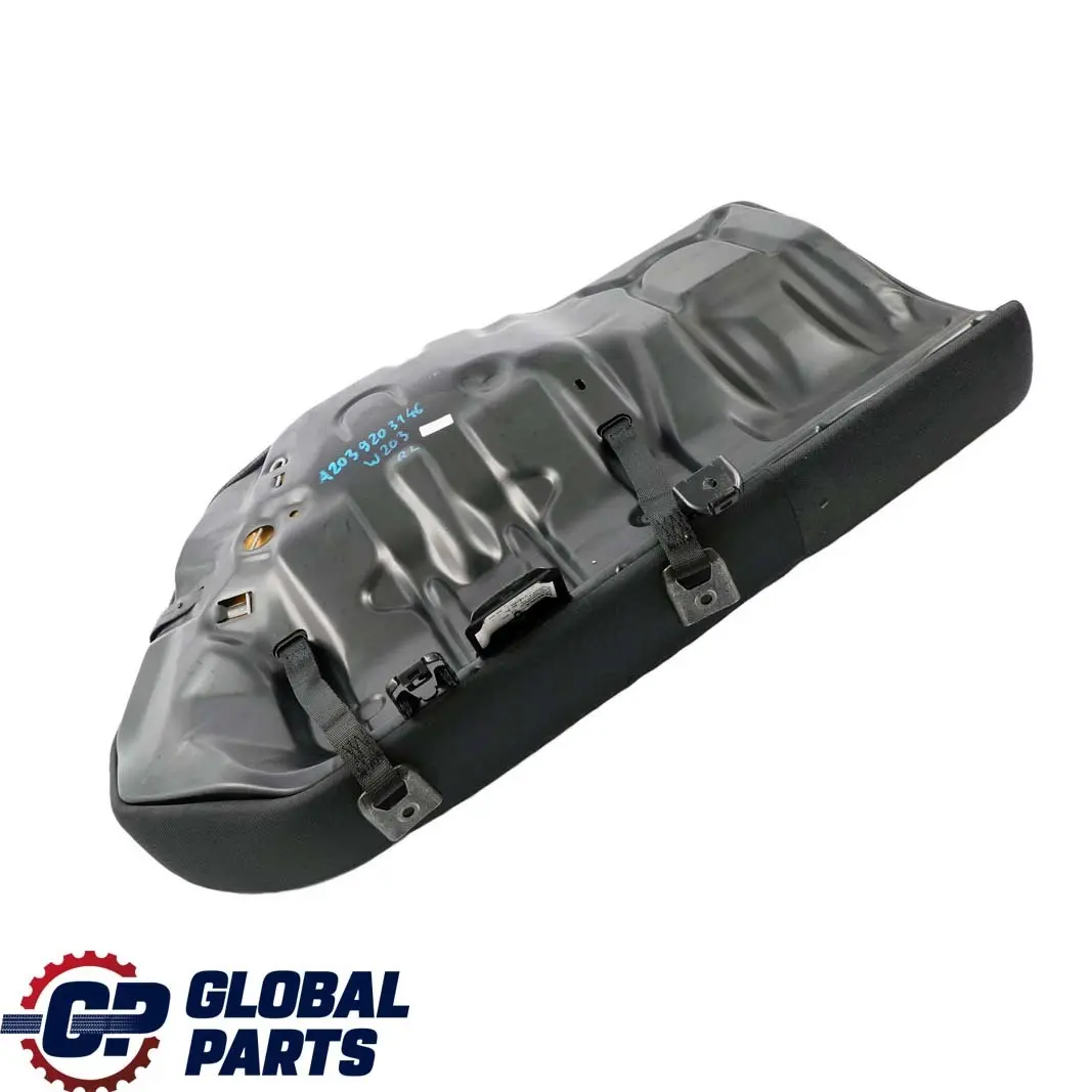  Mercedes-Benz C-Klasse W203 Rücksitzbank Bezug Links Stoff Schwarz Anthrazit - SKU A2039203146 - Teilenummer A2039203146