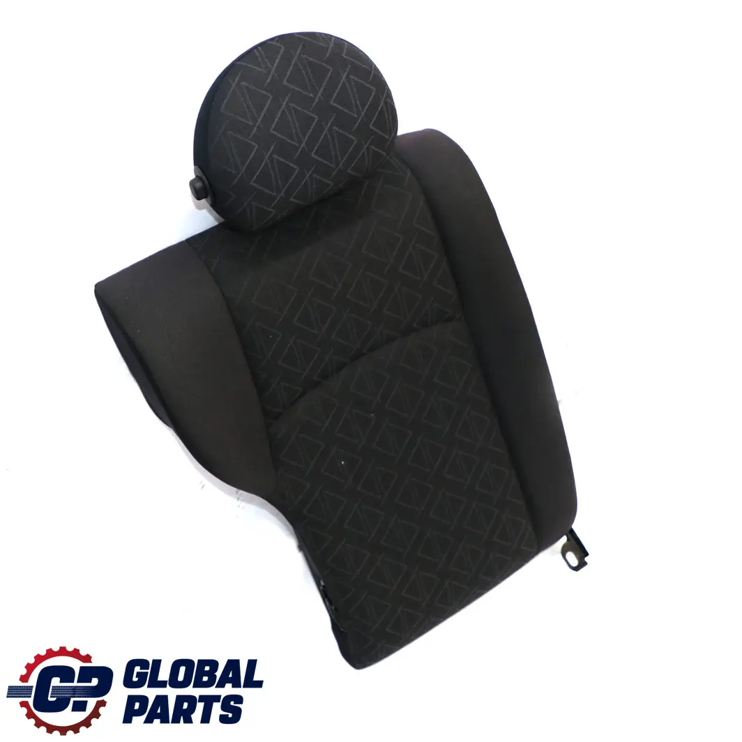 Mercedes Benz Classe C W203 Sedile Posteriore Destra Resto Fodera Tessuto Nero - SKU A2039204247 - Numero di parte A2039204247