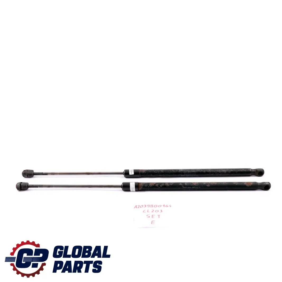Ensemble De Vérins À Gaz Pour Hayon Et Coffre pour Mercedes CL203 à propos du numéro de pièce A2039800164 Mercedes CL203 Ensemble De Vérins À Gaz Pour Hayon Et Coffre - SKU A2039800164 - Numéro de pièce A2039800164