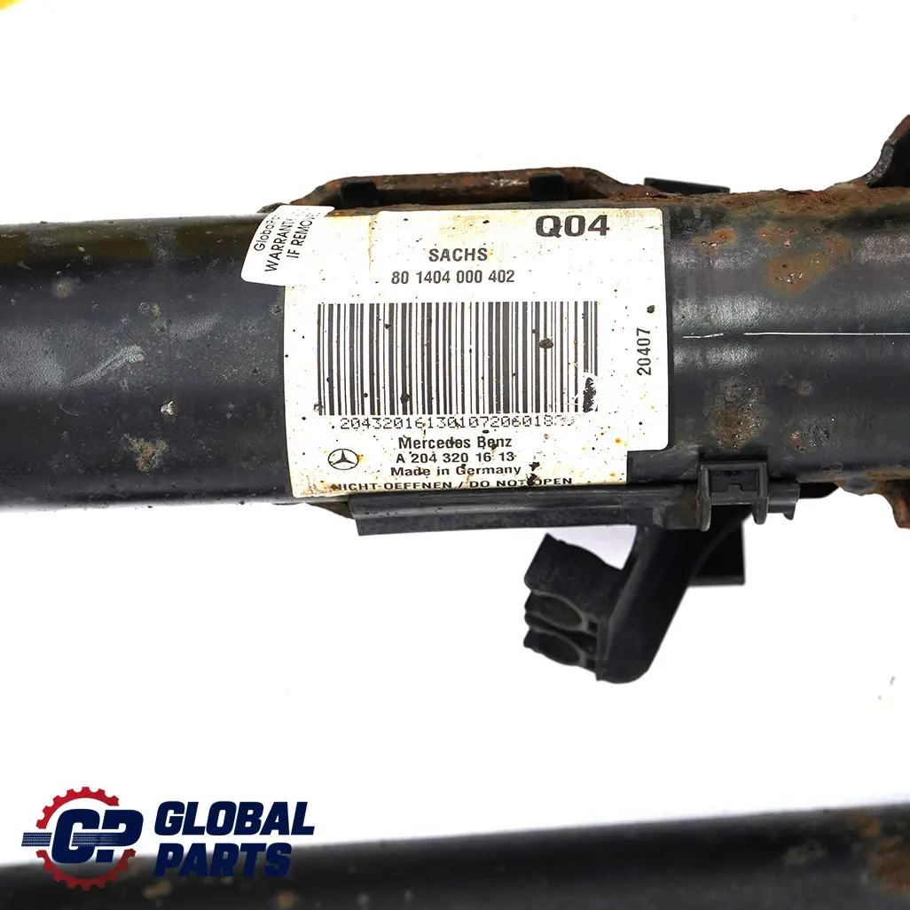  Mercedes-Benz C W204 Sachs Front Rear Shock Absorber Coil Spring Strut Set - SKU A2043201613 - Part number A2033206730