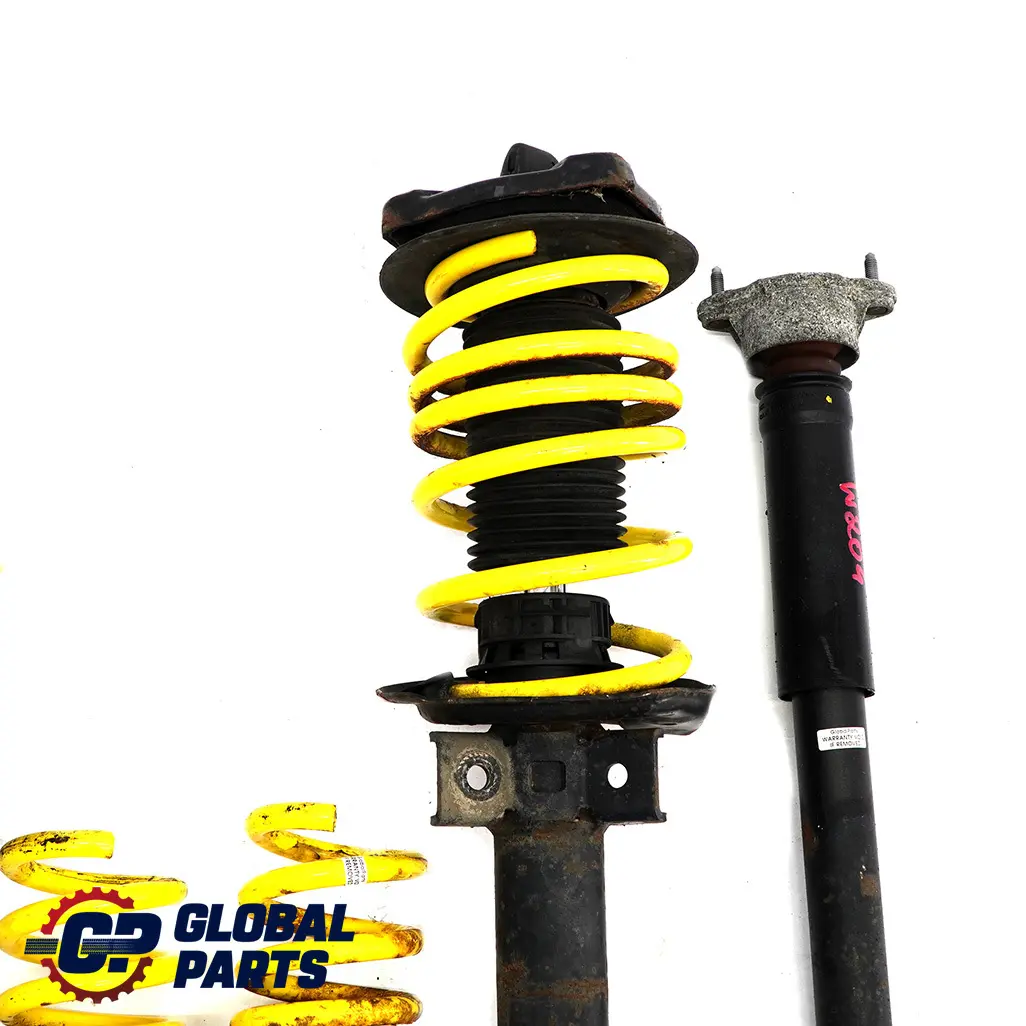  Mercedes-Benz C W204 Sachs Front Rear Shock Absorber Coil Spring Strut Set - SKU A2043201613 - Part number A2033206730