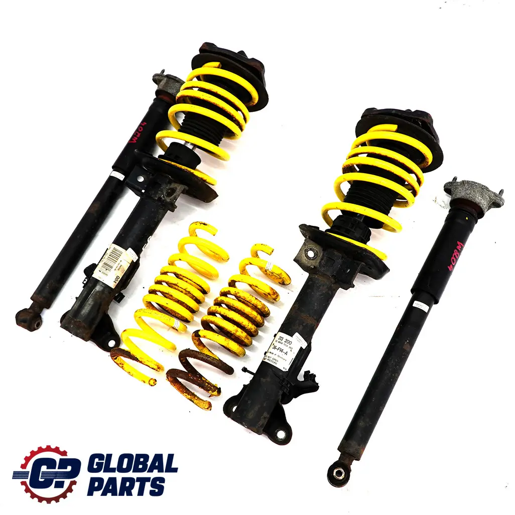 Mercedes-Benz C W204 Sachs Front Rear Shock Absorber Coil Spring Strut Set to with Part number A2033206730 Mercedes-Benz C W204 Sachs Front Rear Shock Absorber Coil Spring Strut Set - SKU A2043201613 - Part number A2033206730