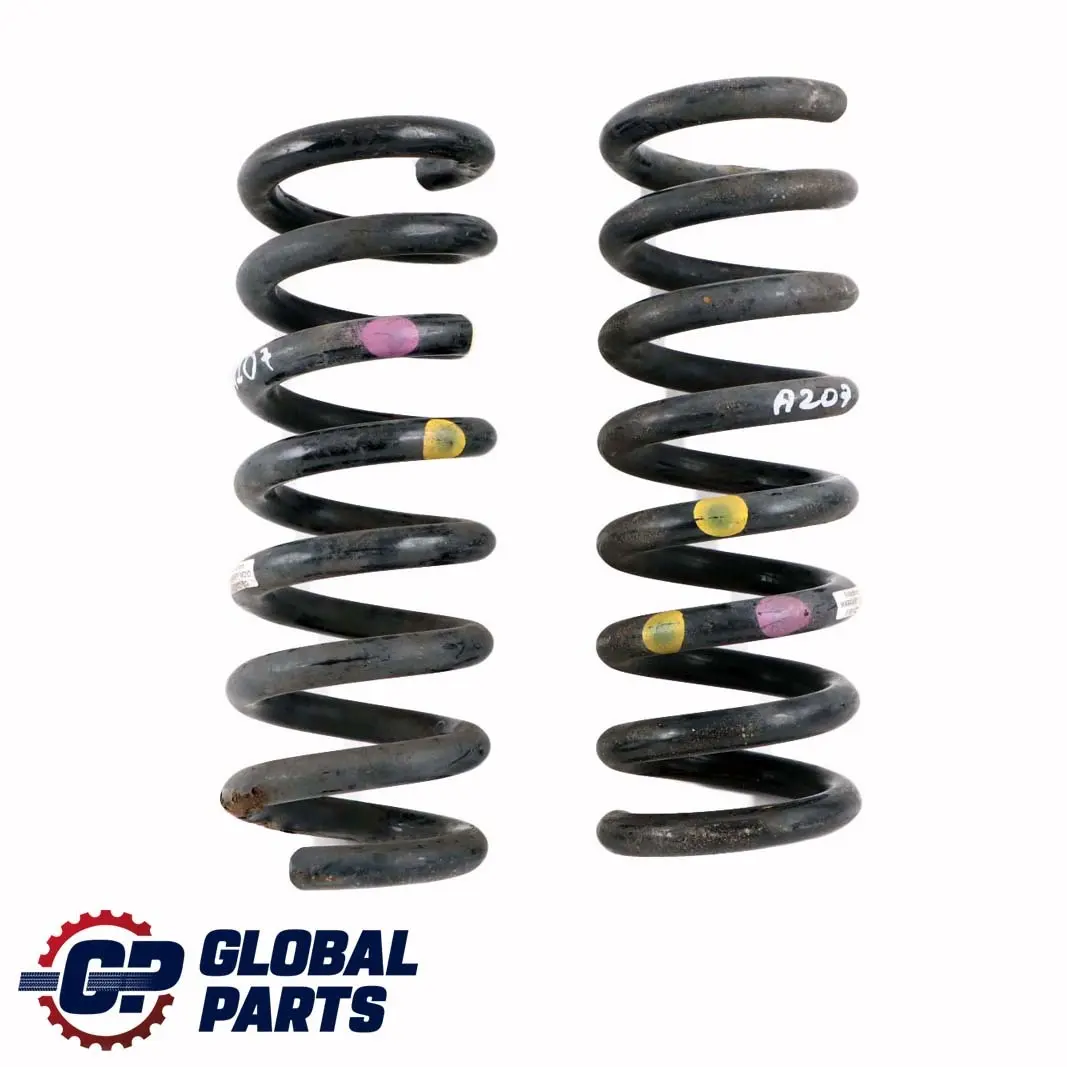 Mercedes W204 W207 Rear Coil Spring Suspension Set - SKU A2043240704 - Part number A2043240704