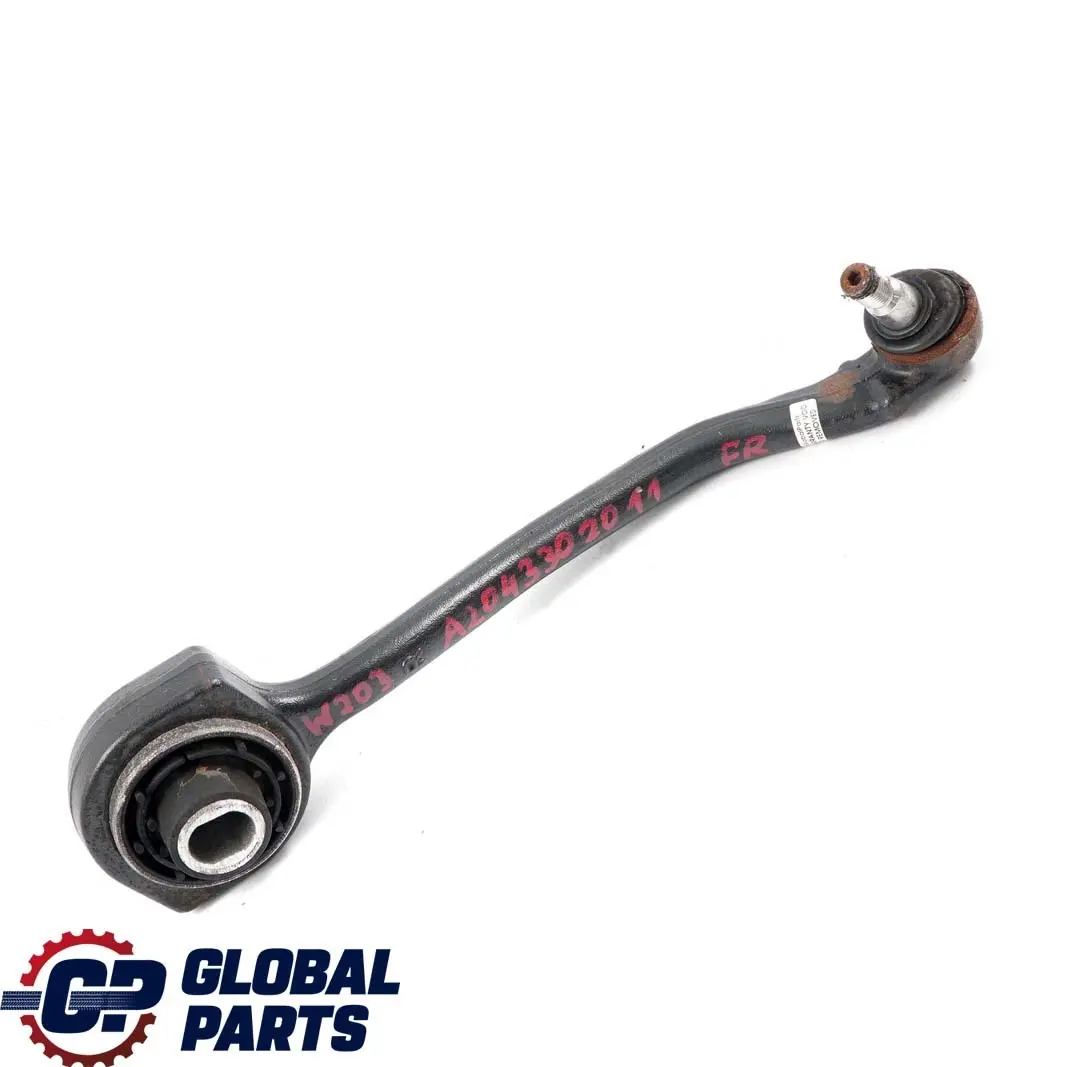 Braccio di controllo inferiore anteriore destro per Mercedes W203 C209 con numero di parte A2043302011 Mercedes W203 C209 Braccio di controllo inferiore anteriore destro - SKU A2043302011 - Numero di parte A2043302011