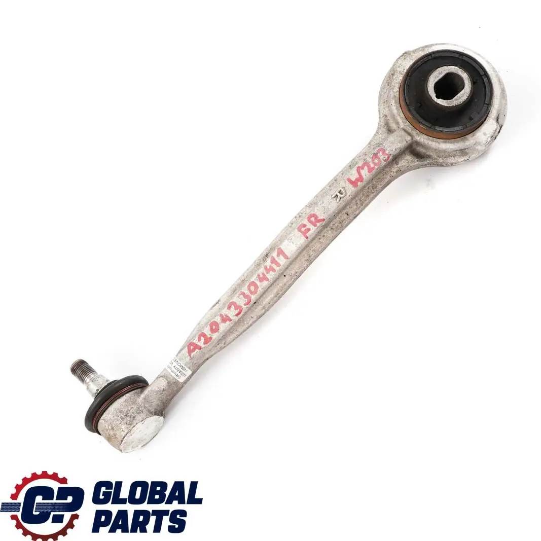 Front Right O/S Control Arm Wishbone Rod to Mercedes W203 W204 with Part number A2043304411 Mercedes W203 W204 Front Right O/S Control Arm Wishbone Rod - SKU A2043304411 - Part number A2043304411