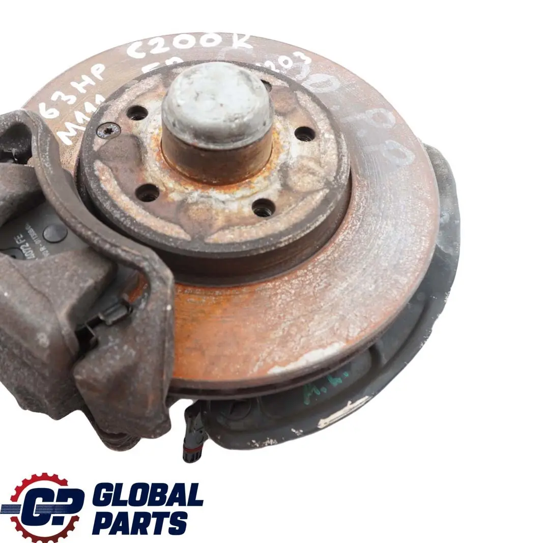  Portaruota Mercedes W203 W204 C207 Sospensione Anteriore Disco Freno Destro - SKU A2043320201-2 - Numero di parte A2043320201