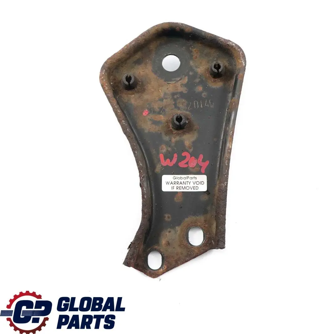 Mercedes-Benz C E Class W204 W212 Rear Subframe Left N/S Mount Plate Bracket to with Part number A2043520146 Mercedes-Benz C E Class W204 W212 Rear Subframe Left N/S Mount Plate Bracket - SKU A2043520146 - Part number A2043520146