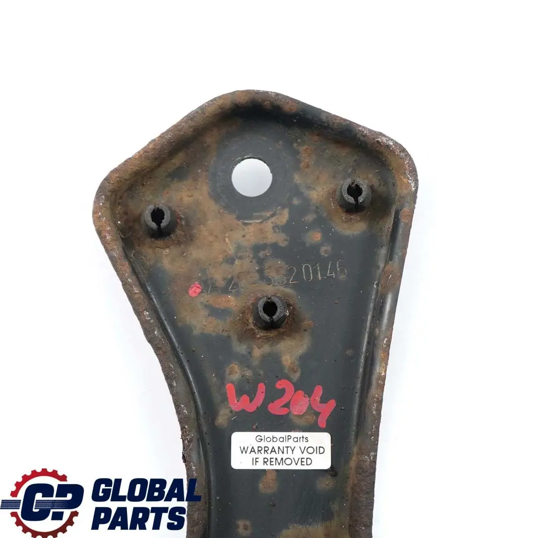 Mercedes-Benz C E Class W204 W212 Rear Subframe Left N/S Mount Plate Bracket  - SKU A2043520146 - Part number A2043520146