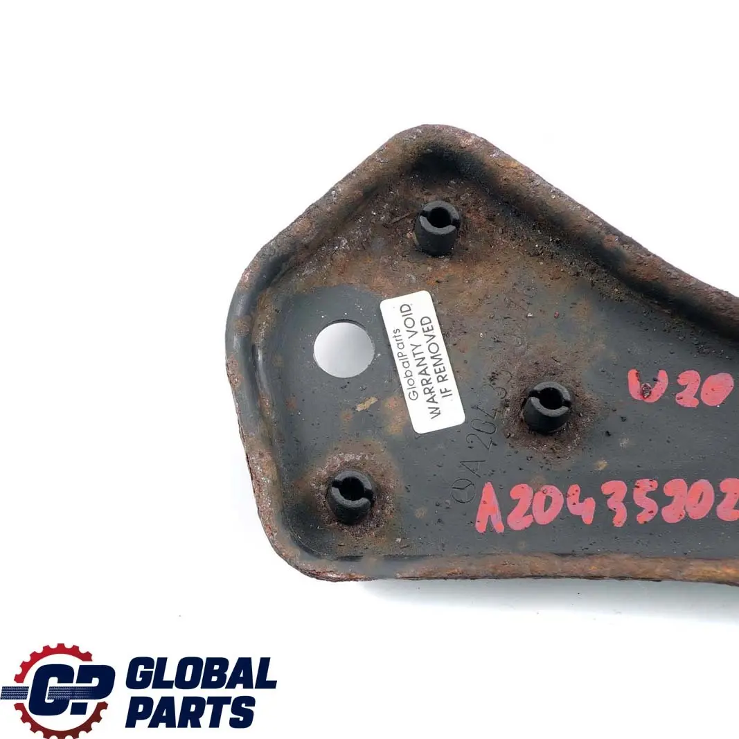  Mercedes-Benz C E Class W204 W212 Rear Subframe Right O/S Mount Plate Bracket - SKU A2043520246 - Part number A2043520246