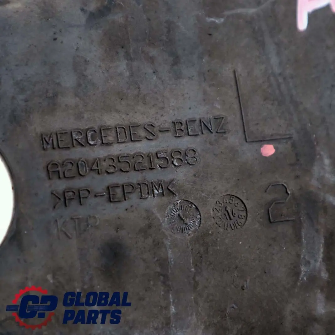  Mercedes-Benz W204 W207 W212 Hinten Schraubenfeder Abdeckung Links - SKU A2043521588 - Teilenummer A2043521588