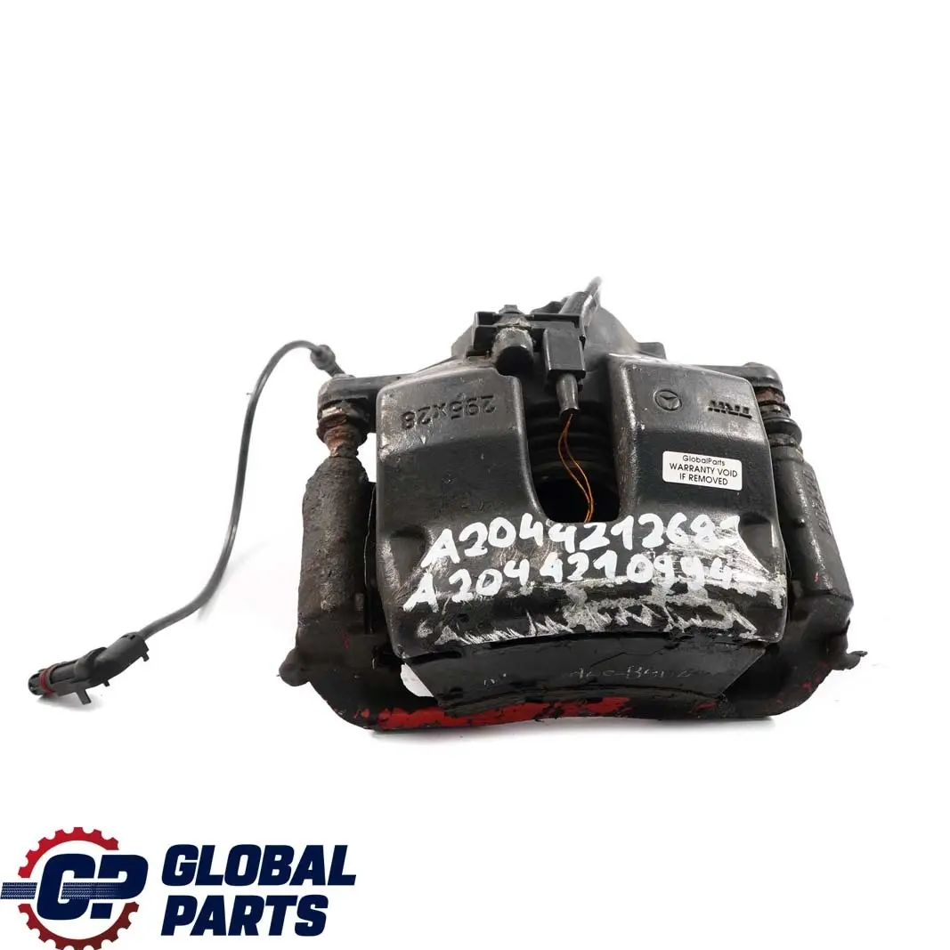 Clase C W204 Delantero Derecho Pinza De freno TRW 295X28 para Mercedes con número de pieza A2044212681 Mercedes Clase C W204 Delantero Derecho Pinza De freno TRW 295X28 - SKU A2044212681 - Número de pieza A2044212681