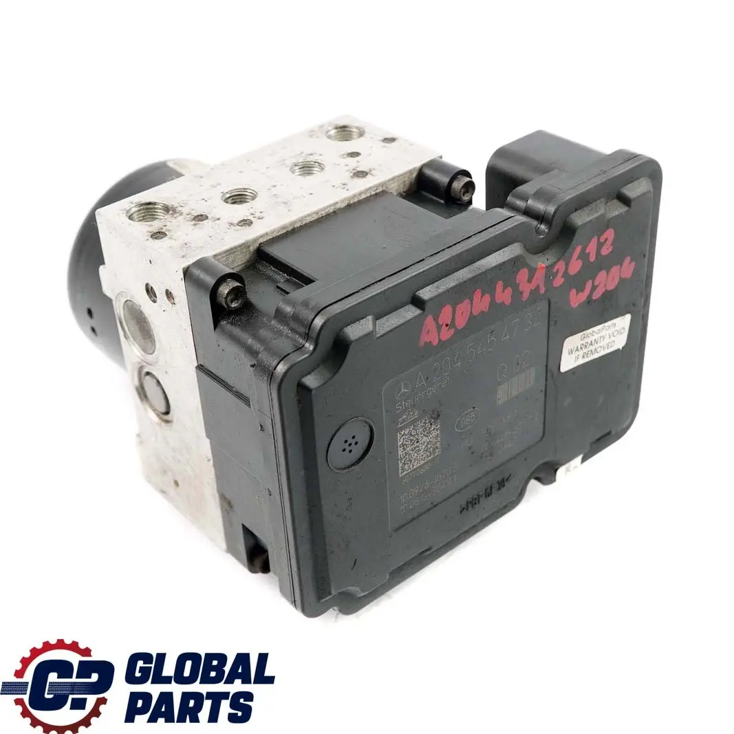 Mercedes-Benz C W204 ABS Vario Steering Hydraulic Brake Pump Unit A2045454732 to with Part number A2044312612 Mercedes-Benz C W204 ABS Vario Steering Hydraulic Brake Pump Unit A2045454732 - SKU A2044312612 - Part number A2044312612