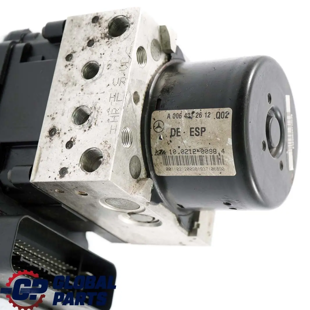  Mercedes-Benz C W204 ABS Vario Steering Hydraulic Brake Pump Unit A2045454732 - SKU A2044312612 - Part number A2044312612