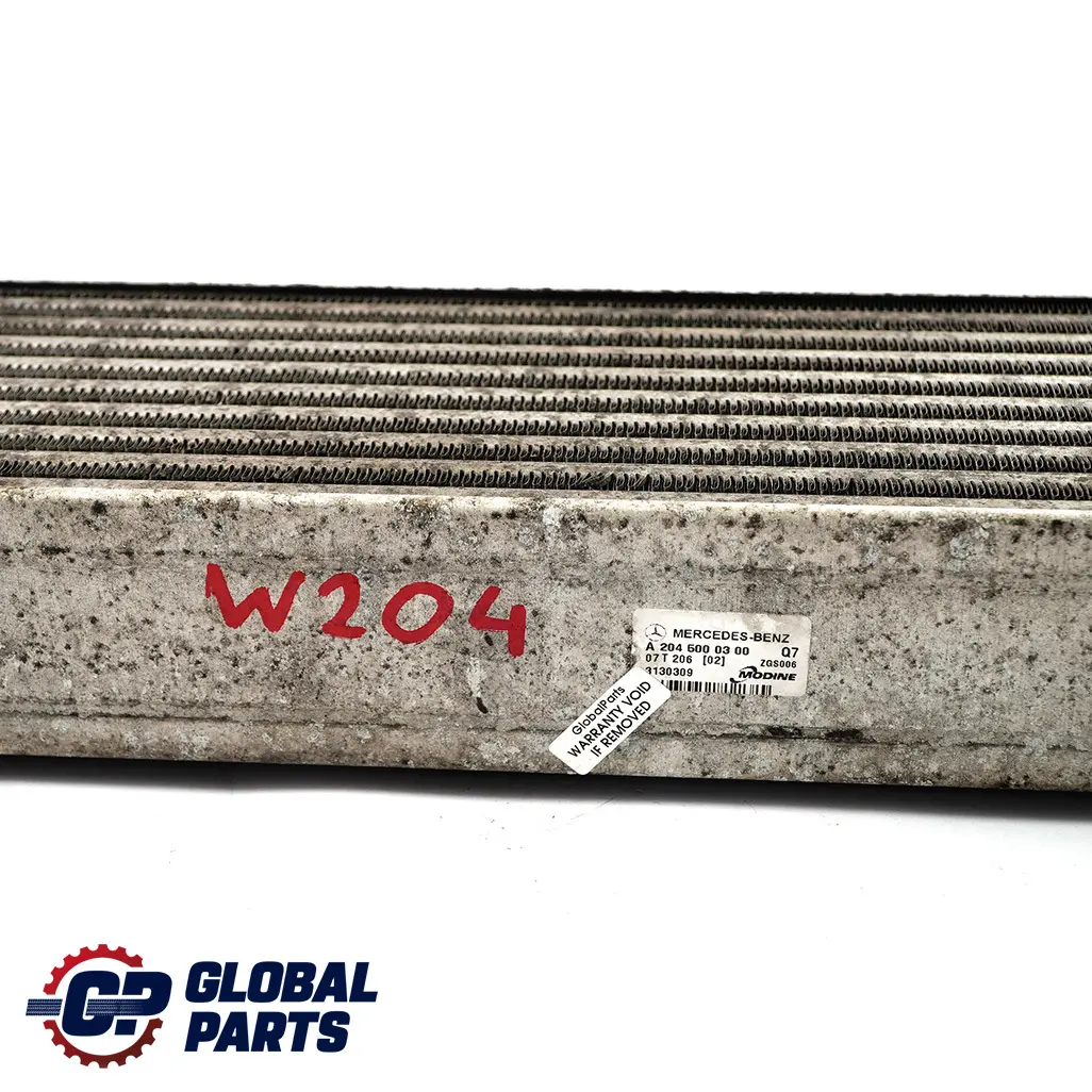  Mercedes-Benz C W204 Charge Air Cooler Intercooler Radiator Diesel - SKU A2045000300 - Part number A2045000300