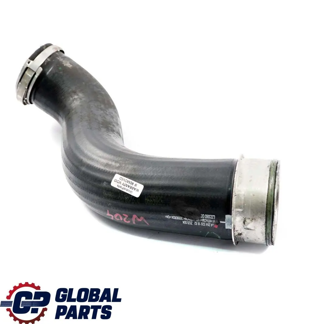 Hose Mercedes W204 W200 W220 CDI Right Turbo Pipe to Intercooler with Part number A2045281882 Intercooler Hose Mercedes W204 W200 W220 CDI Right Turbo Pipe - SKU A2045281882 - Part number A2045281882