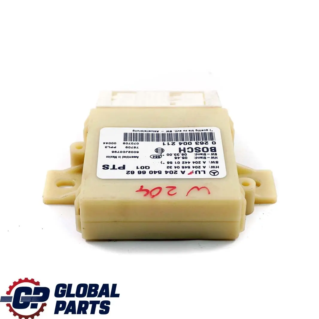 Mercedes-Benz C W204 PDC Parksensor Abstandsregelmodul für mit Teilenummer A2045406662 Mercedes-Benz C W204 PDC Parksensor Abstandsregelmodul - SKU A2045406662 - Teilenummer A2045406662
